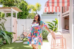 Bianca Dress in Peachy Keen by Kasey Rainbow
