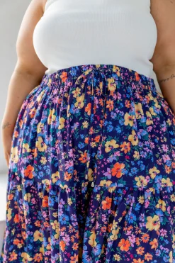 Carrie Maxi Skirt in Posie