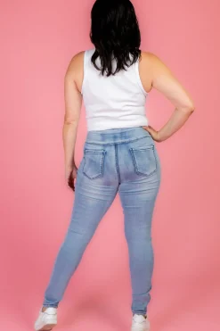 Crew Pull on Jeans