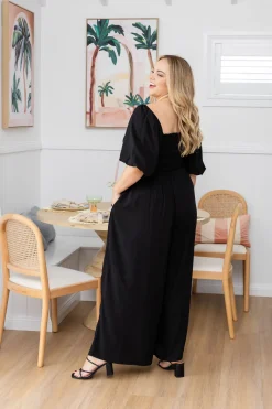 Emily Jumpsuit in Black
