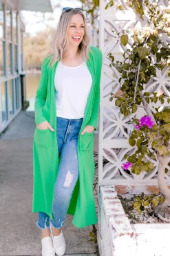 Jane Cardigan in Green