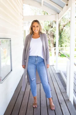 Jane Cardigan in Grey