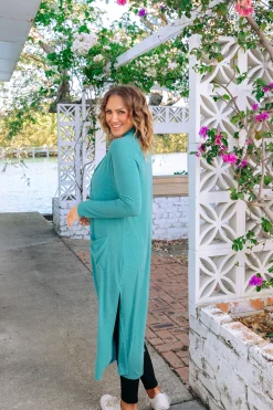 Jane Cardigan in Jade