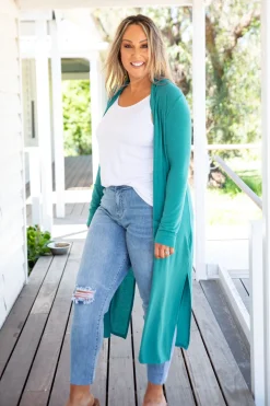 Jane Cardigan in Jade