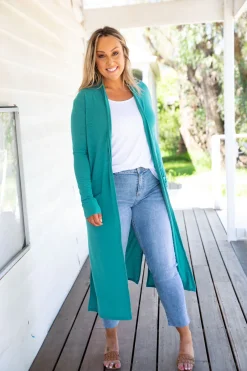 Jane Cardigan in Jade