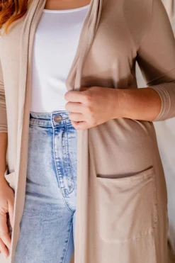 Jane Cardigan in Stone
