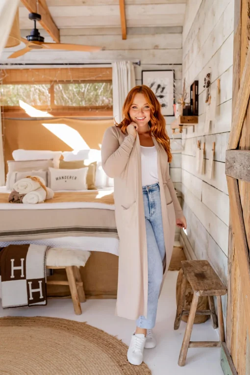 Jane Cardigan in Stone