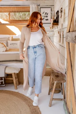 Jane Cardigan in Stone