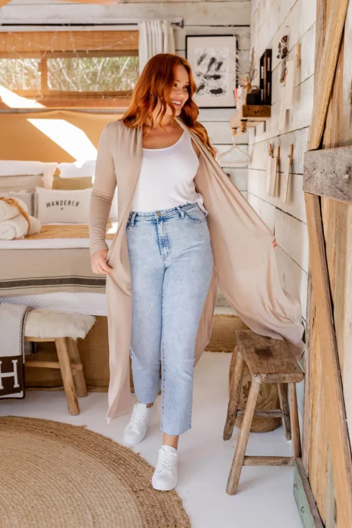 Jane Cardigan in Stone