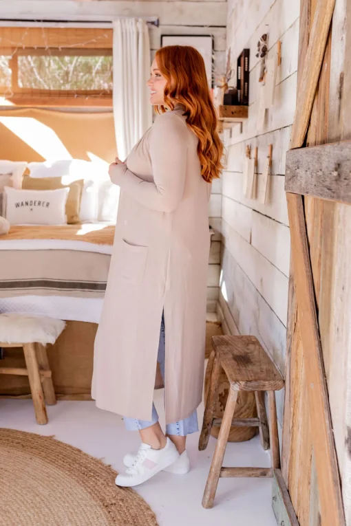 Jane Cardigan in Stone