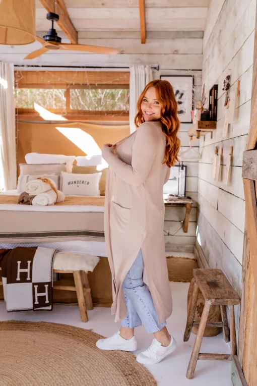 Jane Cardigan in Stone