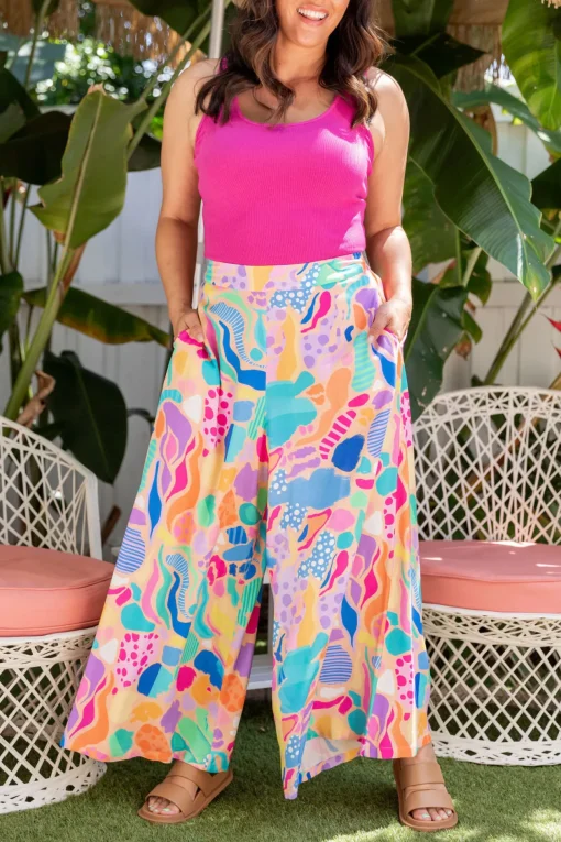 Larsa Pants in Peachy Keen by Kasey Rainbow