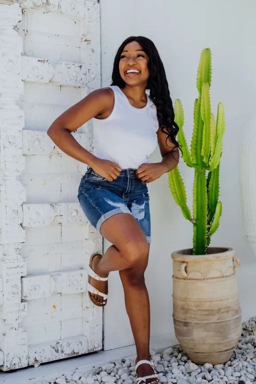 Layni Denim Shorts