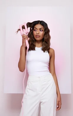 Mermade Hair PRO Mini Pink Hair Waver - 25mm