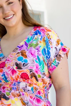 Millie Dress in Aussie Lilac by Kasey Rainbow