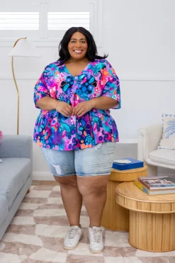 Peak Top in Midnight Safari by Kasey Rainbow