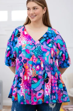 Peak Top in Midnight Safari by Kasey Rainbow