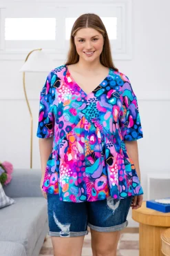 Peak Top in Midnight Safari by Kasey Rainbow