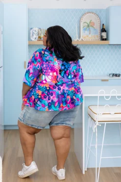 Peak Top in Midnight Safari by Kasey Rainbow