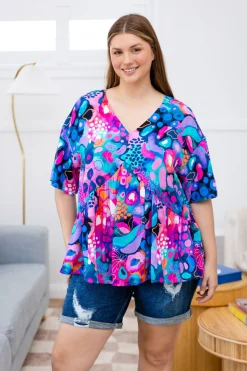 Peak Top in Midnight Safari by Kasey Rainbow