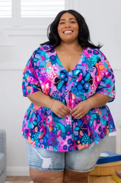 Peak Top in Midnight Safari by Kasey Rainbow