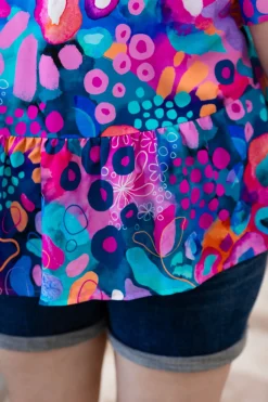 Peak Top in Midnight Safari by Kasey Rainbow