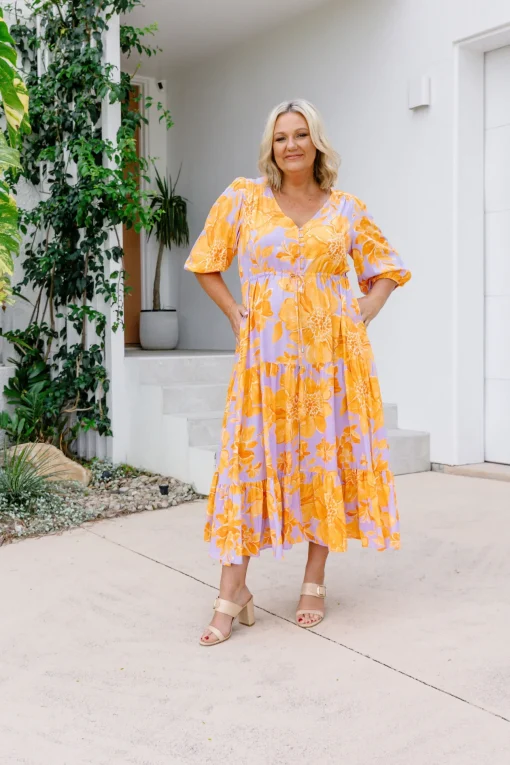 *PRE-ORDER* Billie Dress in Honey Bloom