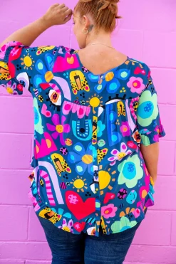 *UNICORN* Tilly Top in Kasey Rainbow My Things by Kasey Rainbow