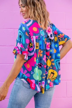 *UNICORN* Tilly Top in Kasey Rainbow My Things by Kasey Rainbow