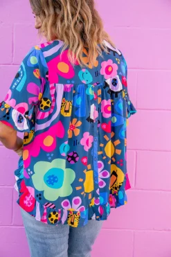 *UNICORN* Tilly Top in Kasey Rainbow My Things by Kasey Rainbow